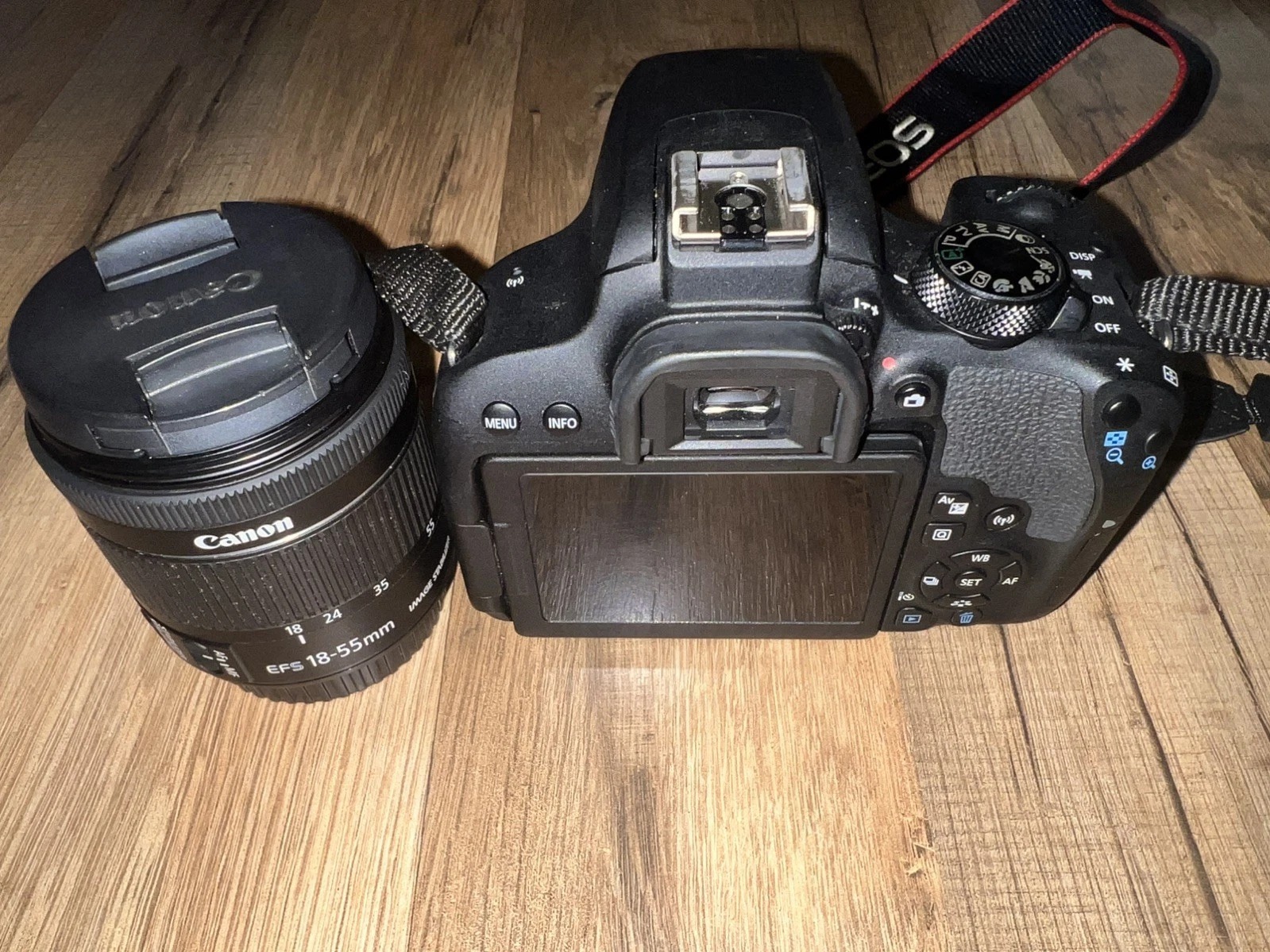 Canon EOS Rebel T7i 24.2MP DSLR Camera With 18-55mm Lens thumbnail 2