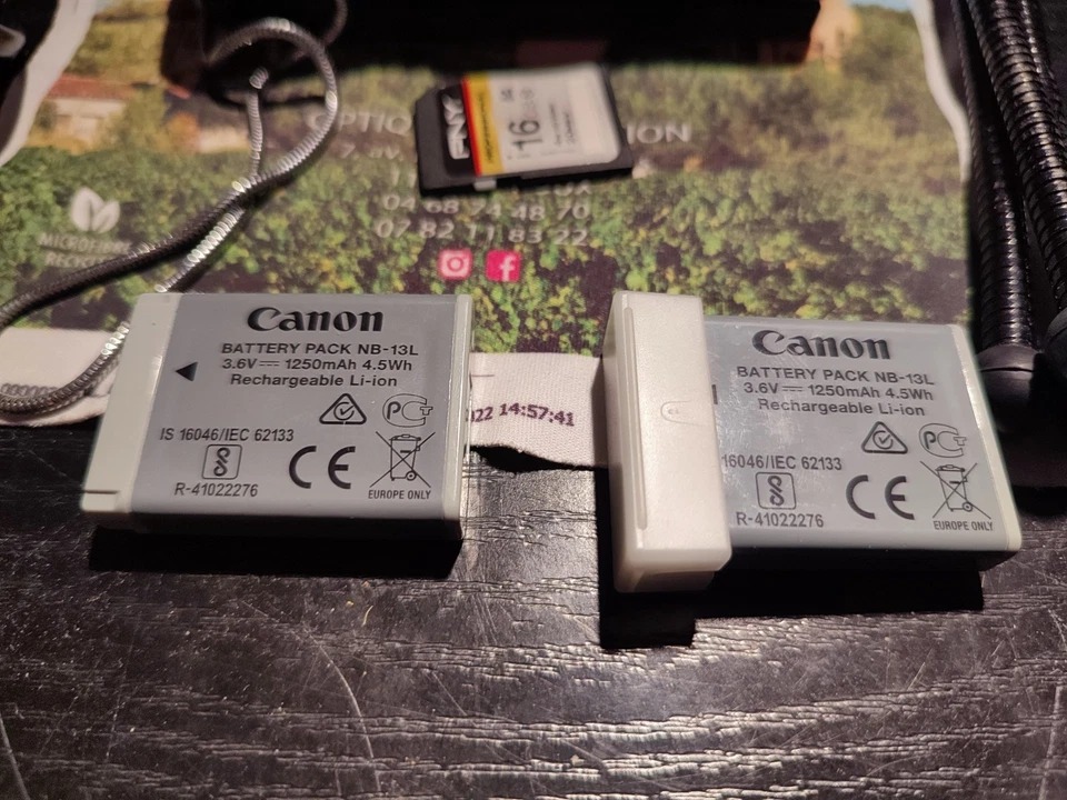 Canon G7 X Mark II 20.1MP – Extra Batteries & Accessories thumbnail 10