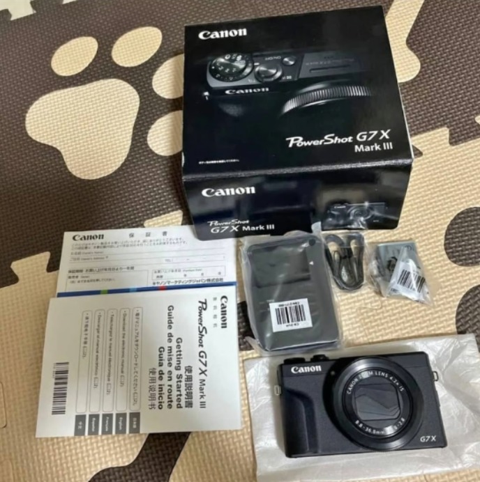 Canon G7X Mark III – 20.1MP 4K Vlogging Camera (Excellent Condition) thumbnail 1