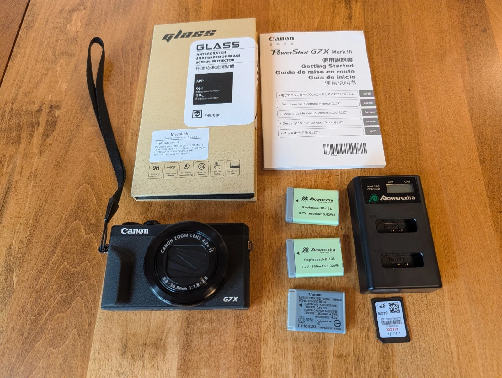 Canon PowerShot G7 X Mark III 20.1MP Digital Point & Shoot Camera - Black