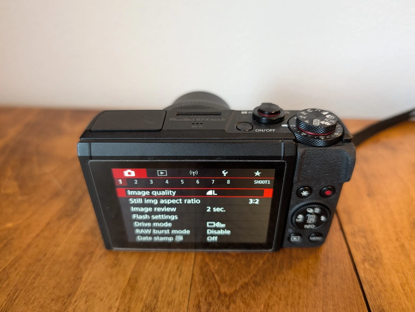 Canon PowerShot G7 X Mark III 20.1MP Digital Point & Shoot Camera - Black thumbnail 2