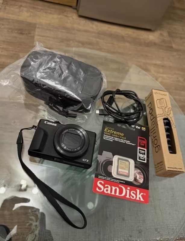 Canon G7X Mark III – Brand New, High-Performance Compact thumbnail 3