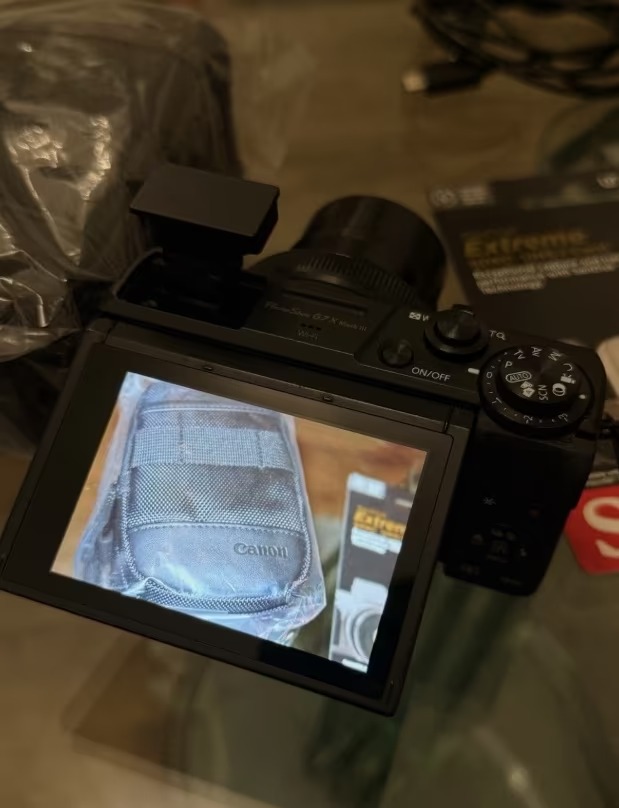 Canon G7X Mark III – Brand New, High-Performance Compact thumbnail 6