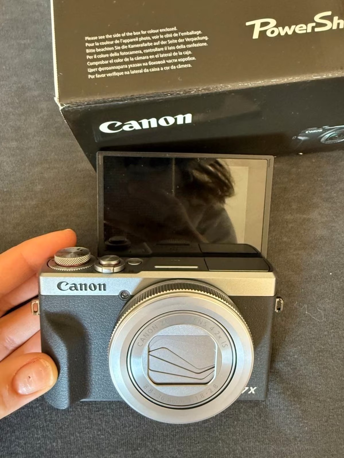 Canon G7X Mark III – Brand New Open Box | 4K Vlogging Camera thumbnail 4