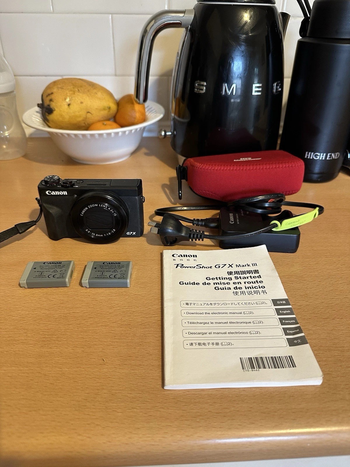 Canon g7x Mark iii (three) Used Twice. 2 Batteries, Case And Charger thumbnail 1