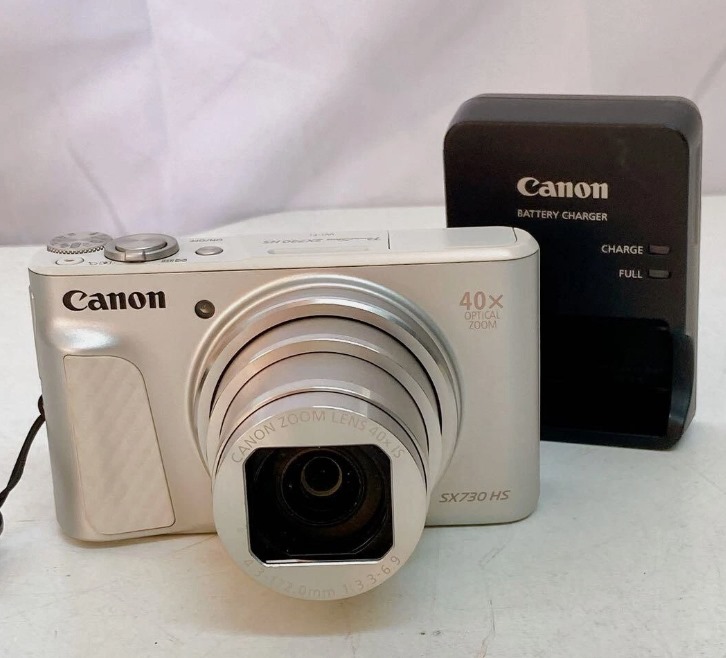 Canon Power Shot SX730 HS silver compact digital camera - thumbnail 2