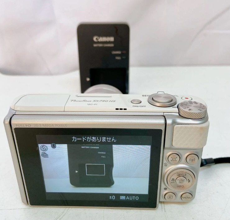 Canon Power Shot SX730 HS silver compact digital camera - thumbnail 3