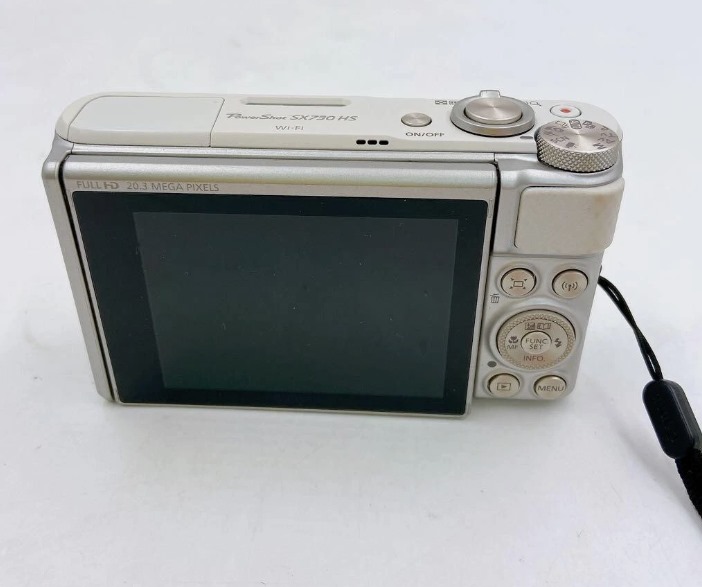 Canon Power Shot SX730 HS silver compact digital camera - thumbnail 4