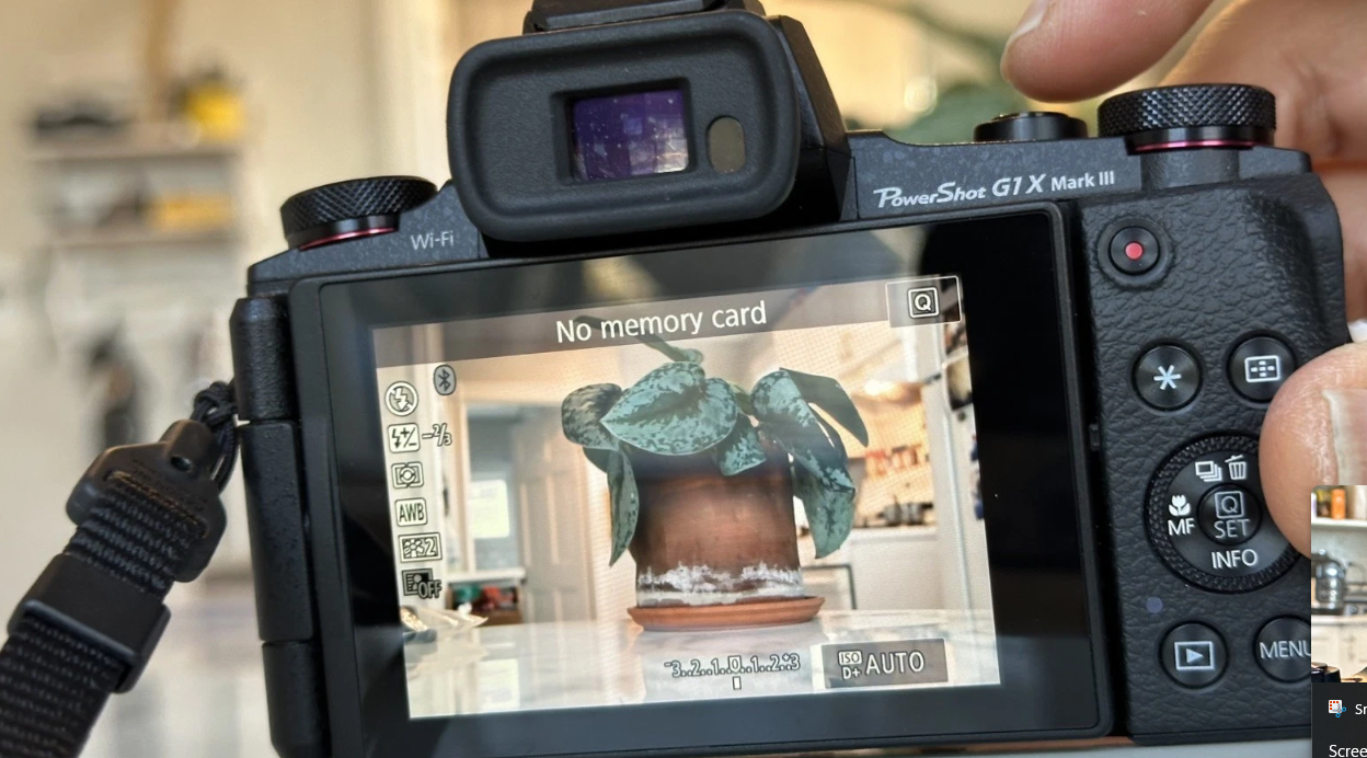 Canon PowerShot G1 X Mark III 24.2 MP Digital Camera thumbnail 8