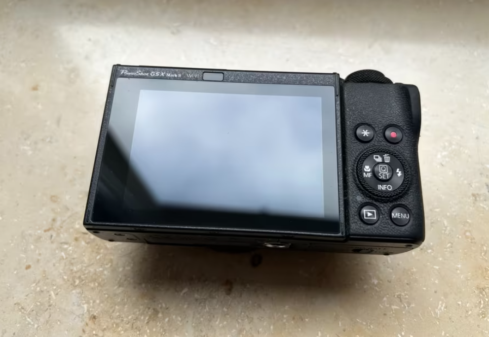 Canon PowerShot G5 X Mark II – Black Compact Digital Camera thumbnail 3