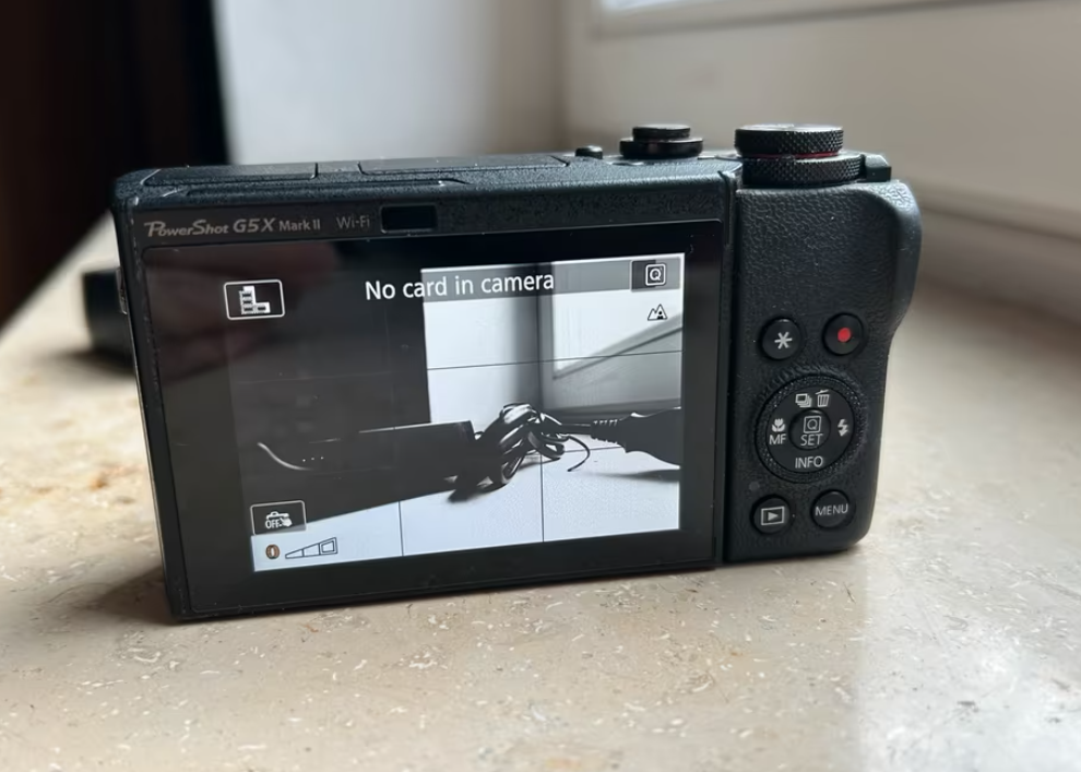 Canon PowerShot G5 X Mark II – Black Compact Digital Camera thumbnail 4