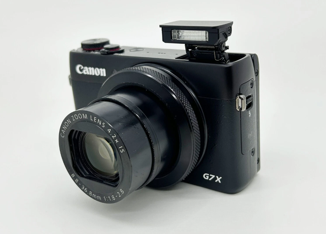 Canon PowerShot G7 X 20.2MP Compact Digital Camera Black thumbnail 2