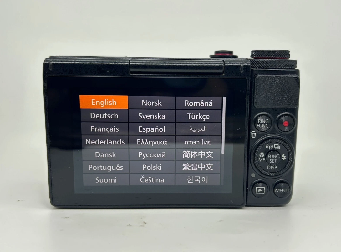 Canon PowerShot G7 X 20.2MP Compact Digital Camera Black thumbnail 10