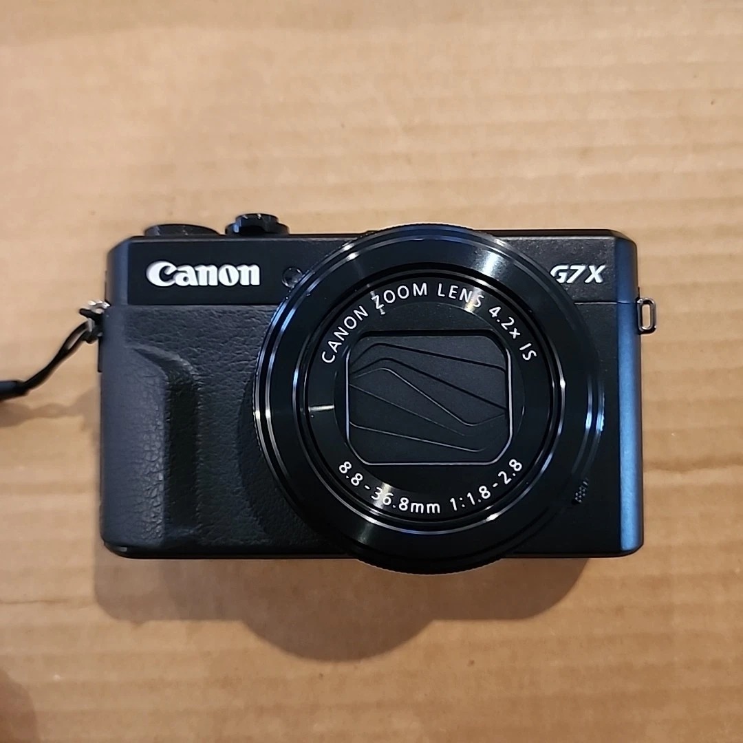 Canon PowerShot G7 X Mark II 20.1MP Compact Camera – Black | With Charger & Camera Bag thumbnail 2