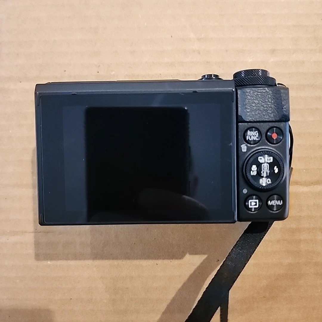 Canon PowerShot G7 X Mark II 20.1MP Compact Camera – Black | With Charger & Camera Bag thumbnail 5