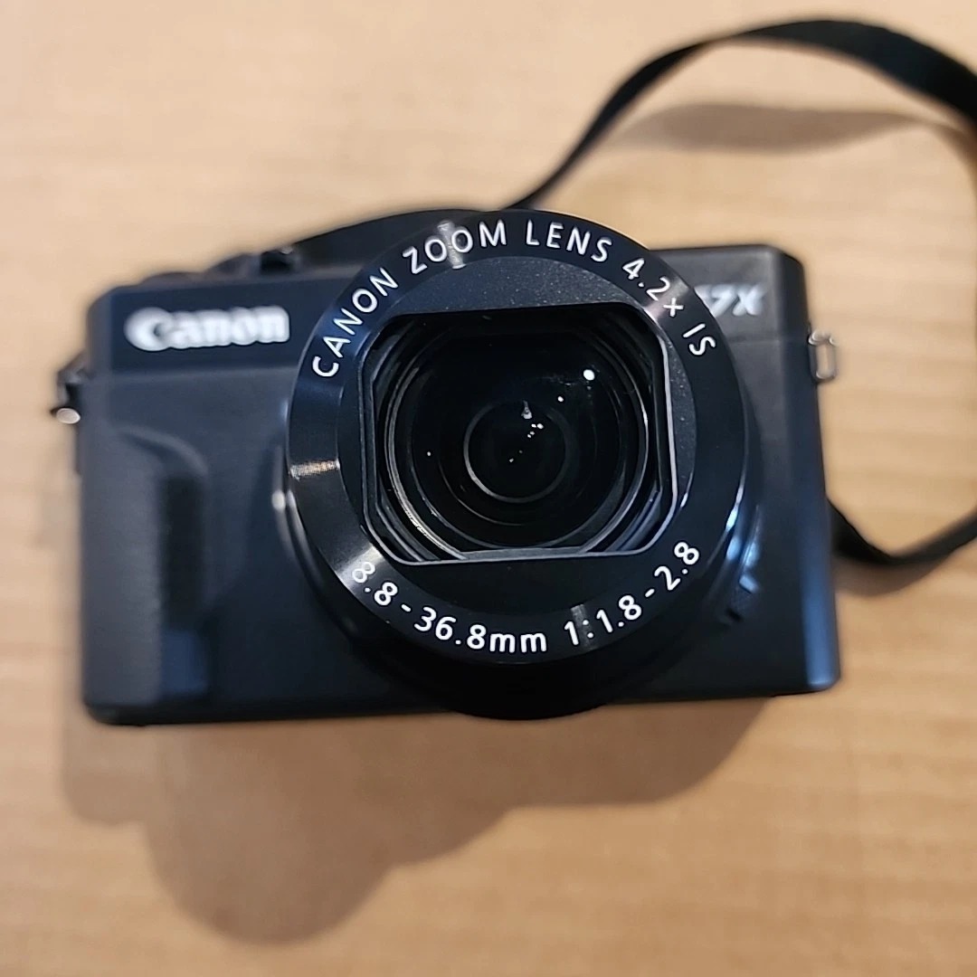 Canon PowerShot G7 X Mark II 20.1MP Compact Camera – Black | With Charger & Camera Bag thumbnail 8