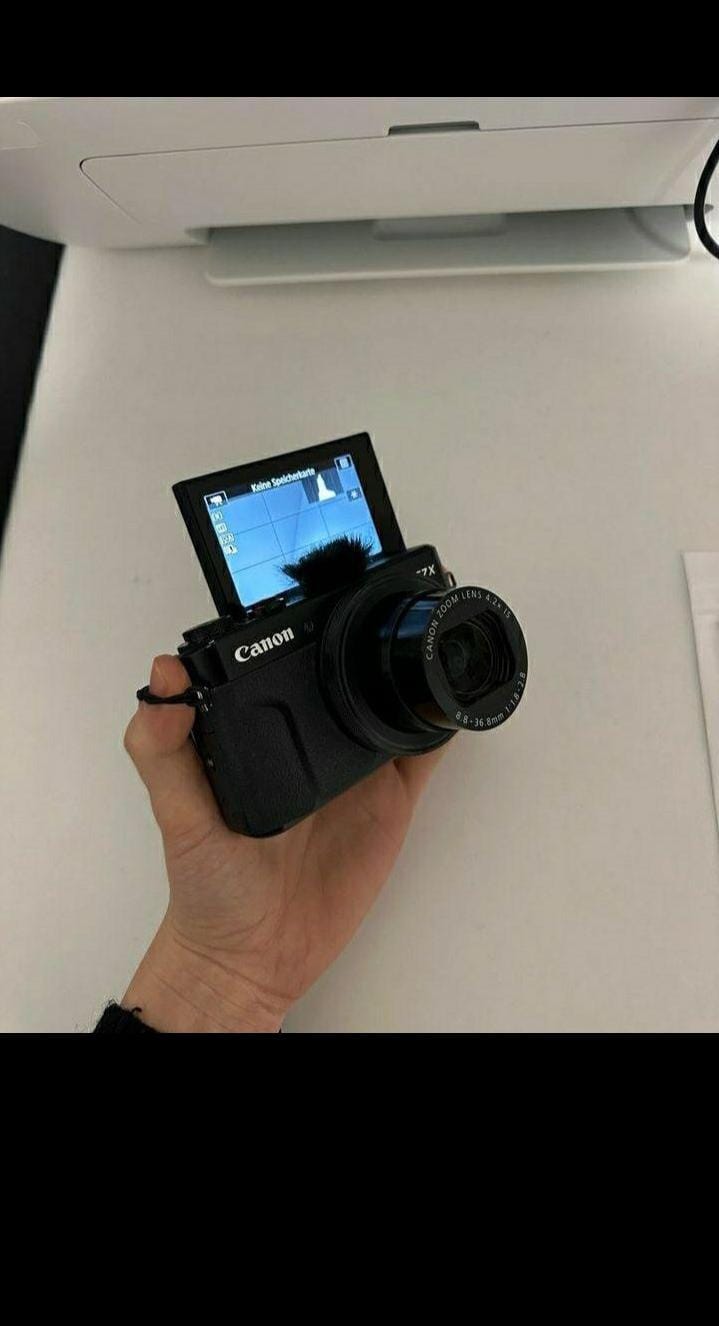 Canon PowerShot G7 X Mark II 20.1MP Compact Camera +Charger Cable+Extra Batterie thumbnail 5