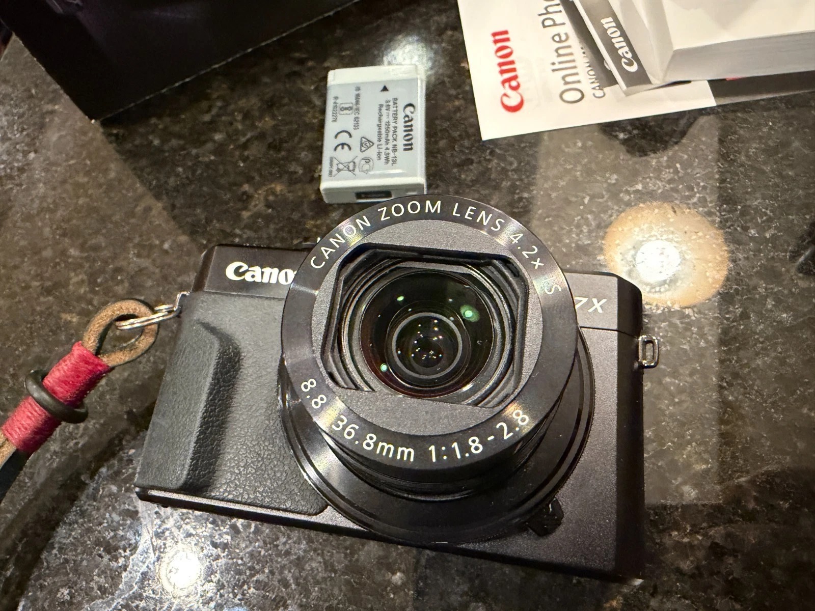 Canon PowerShot G7 X Mark II 20.1MP Compact Digital Camera – Black thumbnail 6