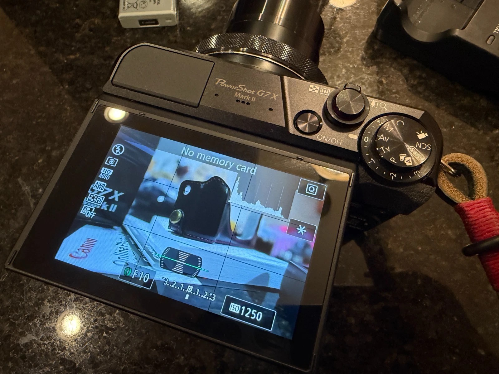 Canon PowerShot G7 X Mark II 20.1MP Compact Digital Camera – Black thumbnail 10