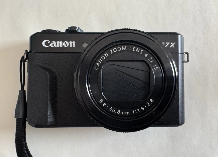 Canon PowerShot G7 X Mark II – Black 20.1MP Compact Camera thumbnail 1