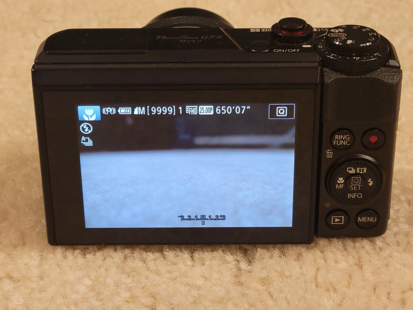 Canon PowerShot G7 X Mark II Compact Digital Camera – Black thumbnail 10