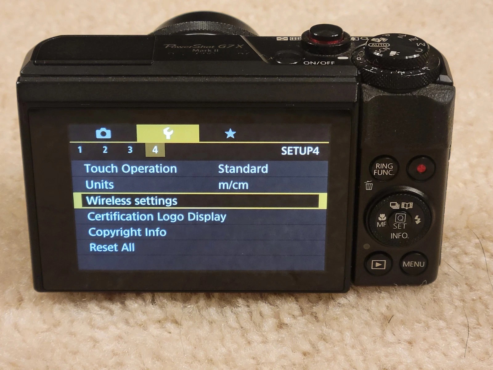 Canon PowerShot G7 X Mark II Compact Digital Camera – Black thumbnail 12