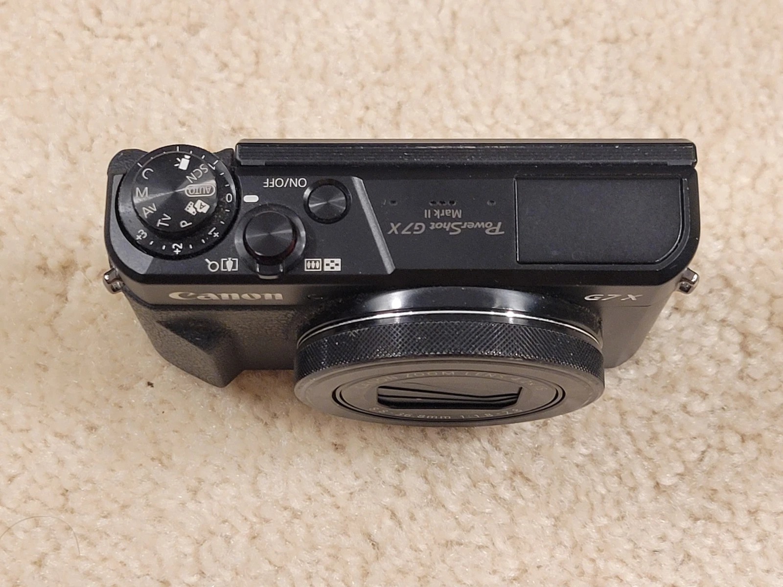 Canon PowerShot G7 X Mark II Compact Digital Camera – Black thumbnail 4