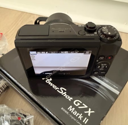 Canon PowerShot G7 X Mark II Compact Digital Camera (Excellent) thumbnail 5