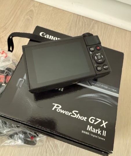 Canon PowerShot G7 X Mark II Compact Digital Camera (Excellent) thumbnail 9