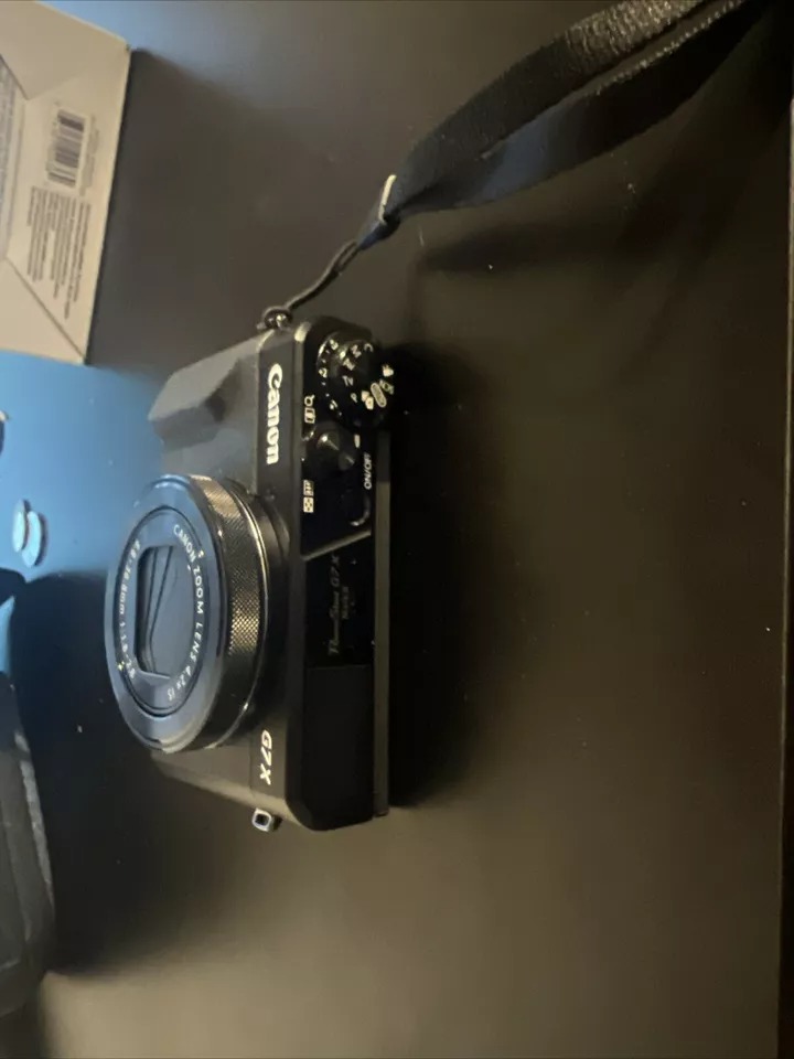 Canon PowerShot G7 X Mark II Digital Camera – 20.1MP, 4.2x Zoom, Black thumbnail 8