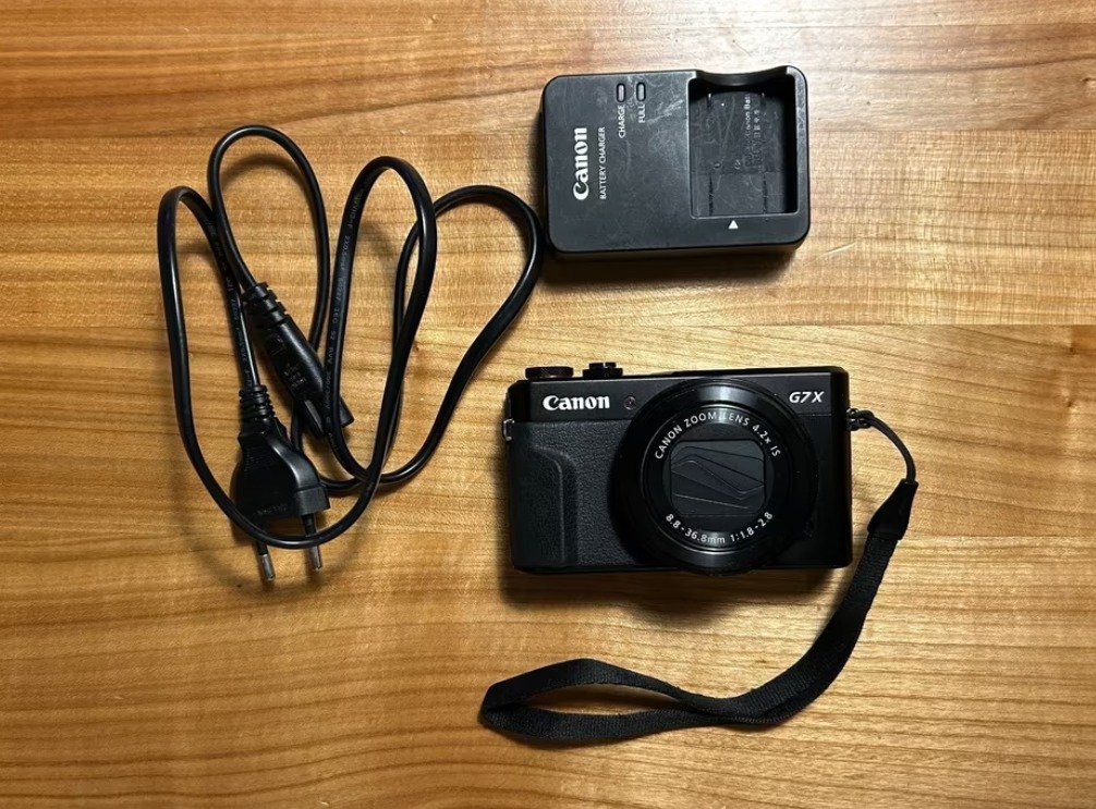 Canon PowerShot G7 X Mark II Digital Camera – Black thumbnail 1