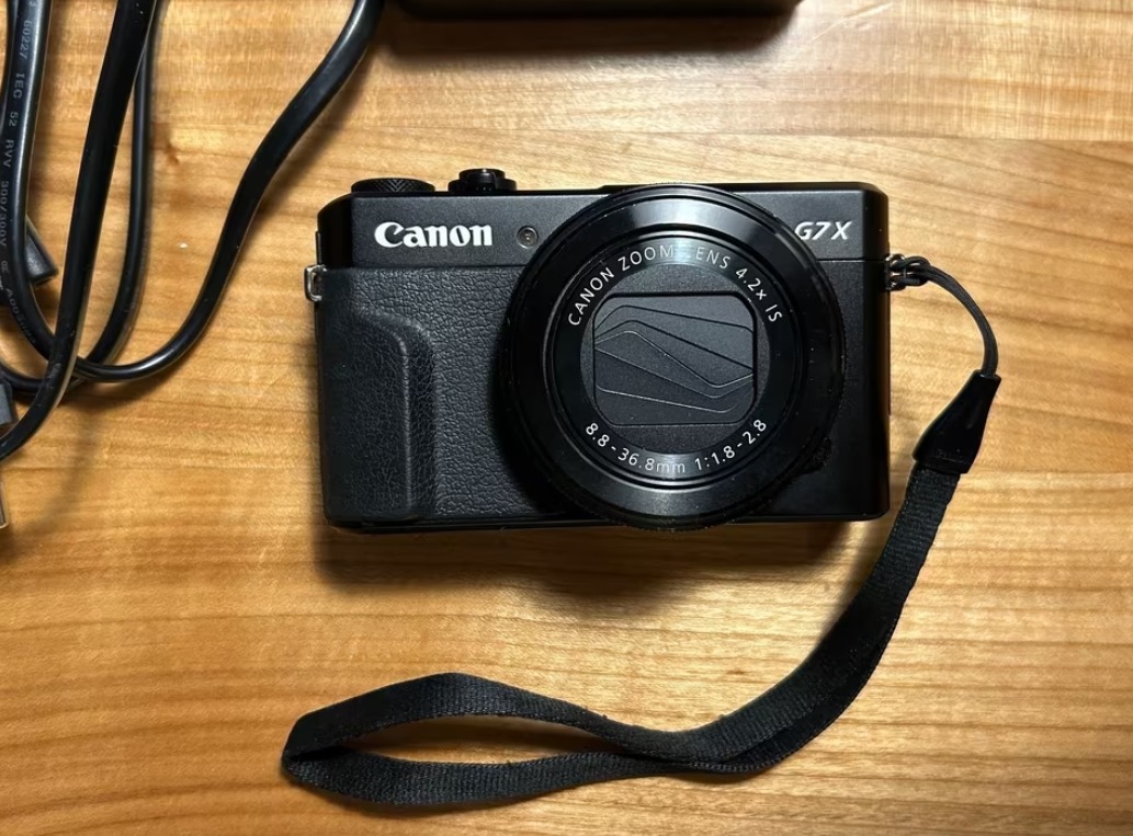 Canon PowerShot G7 X Mark II Digital Camera – Black thumbnail 6