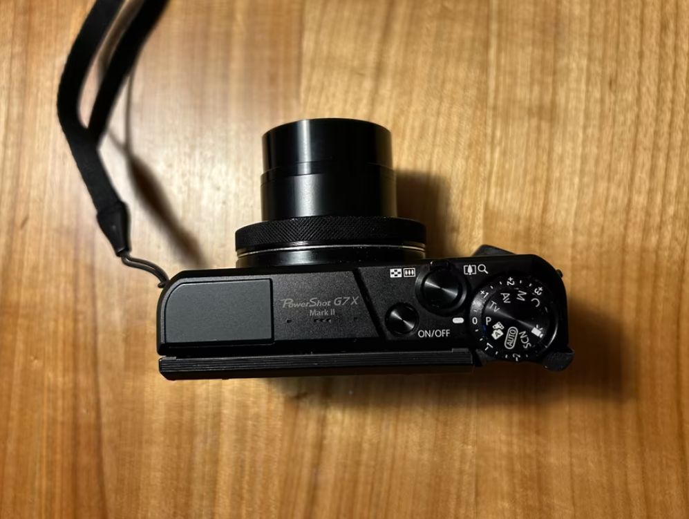 Canon PowerShot G7 X Mark II Digital Camera – Black thumbnail 4