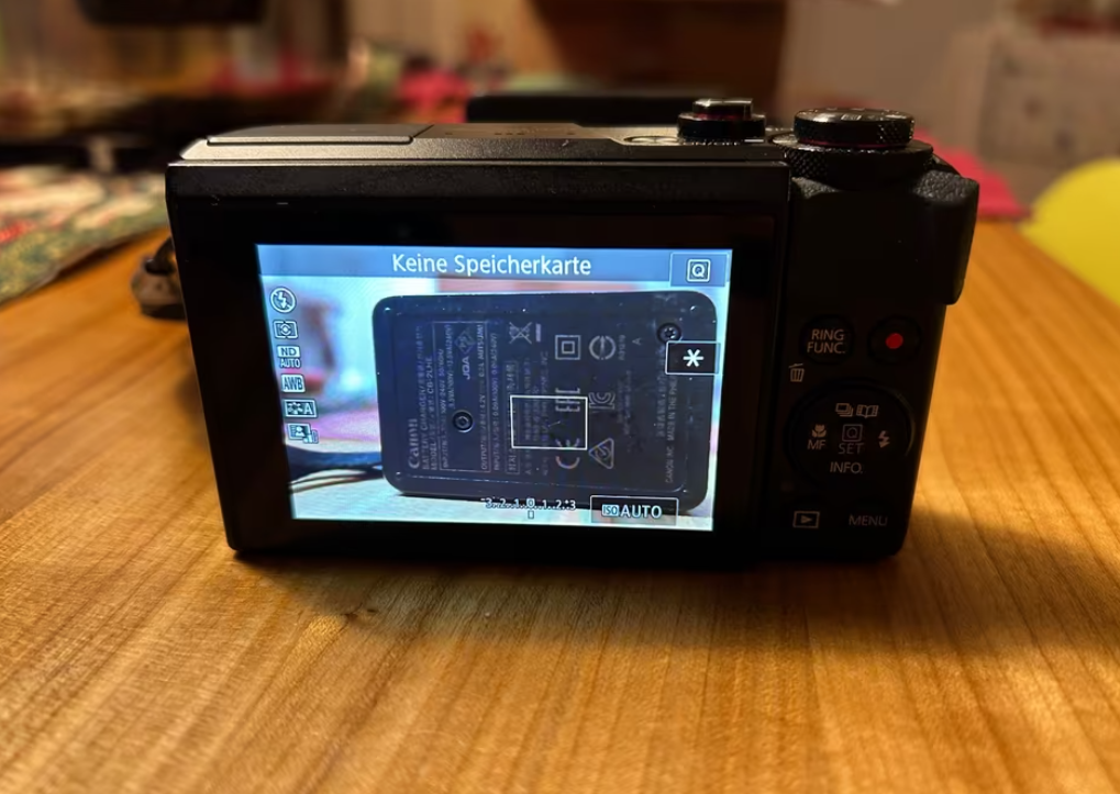 Canon PowerShot G7 X Mark II Digital Camera – Black thumbnail 5