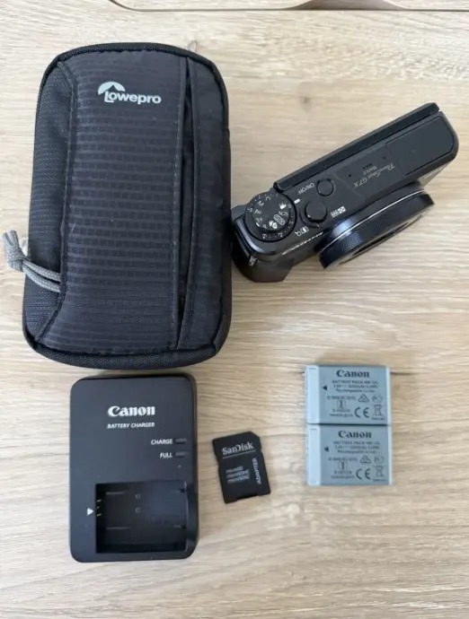 Canon PowerShot G7 x Mark II Digital Camera with Accessories thumbnail 10