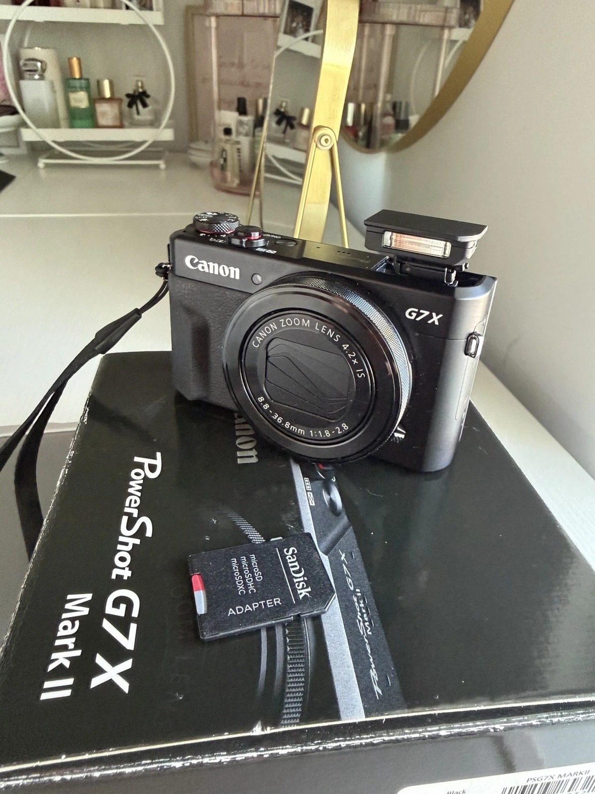 Canon PowerShot G7 X Mark II – Fully Working, No Cosmetic Damage – Includes SD Card thumbnail 5