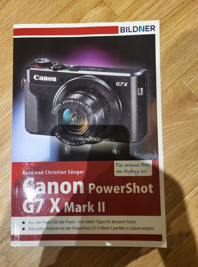 Canon PowerShot G7 X Mark II – Premium Compact Camera – Like New thumbnail 7