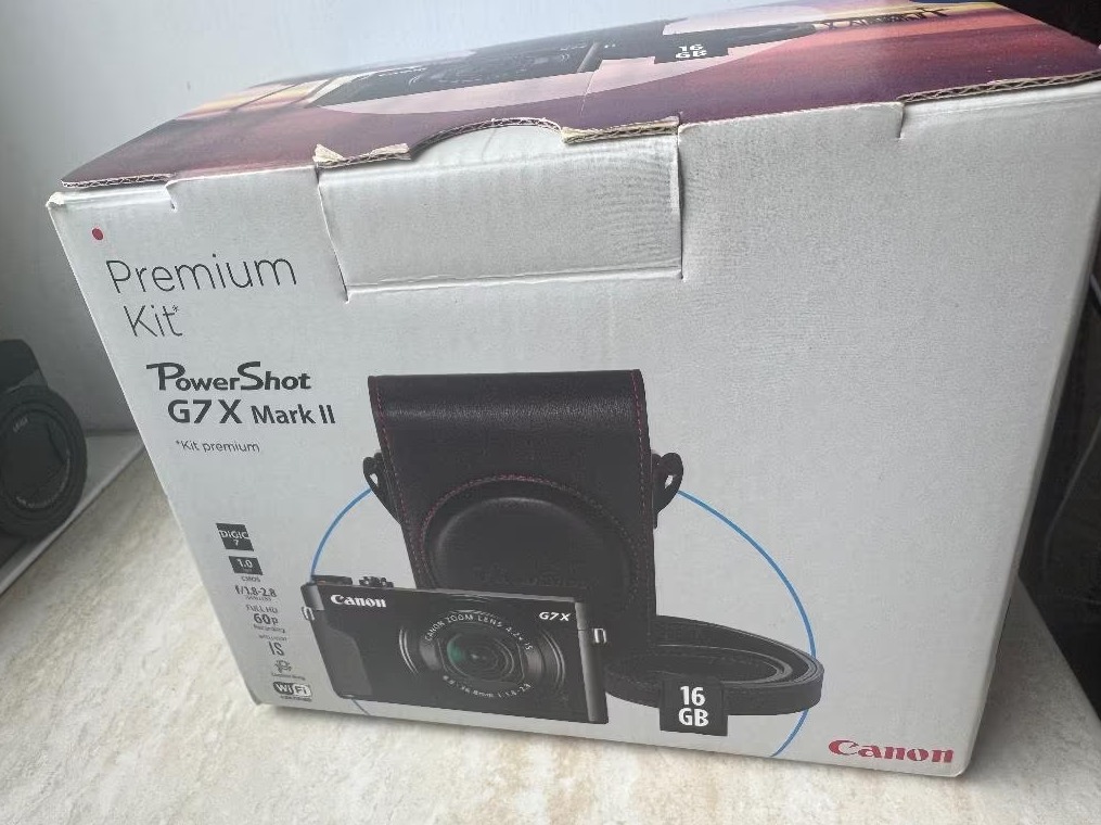 Canon PowerShot G7 X Mark II – Premium Kit thumbnail 14