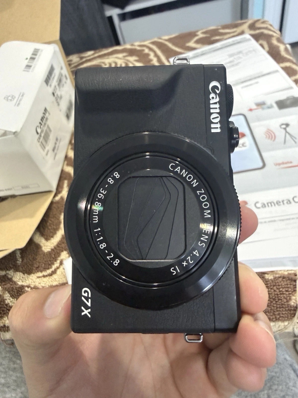 Canon PowerShot G7 X Mark III – 20.1MP 4.2x Zoom – Black Vlogging Camera with Wi-Fi & Touchscreen thumbnail 3