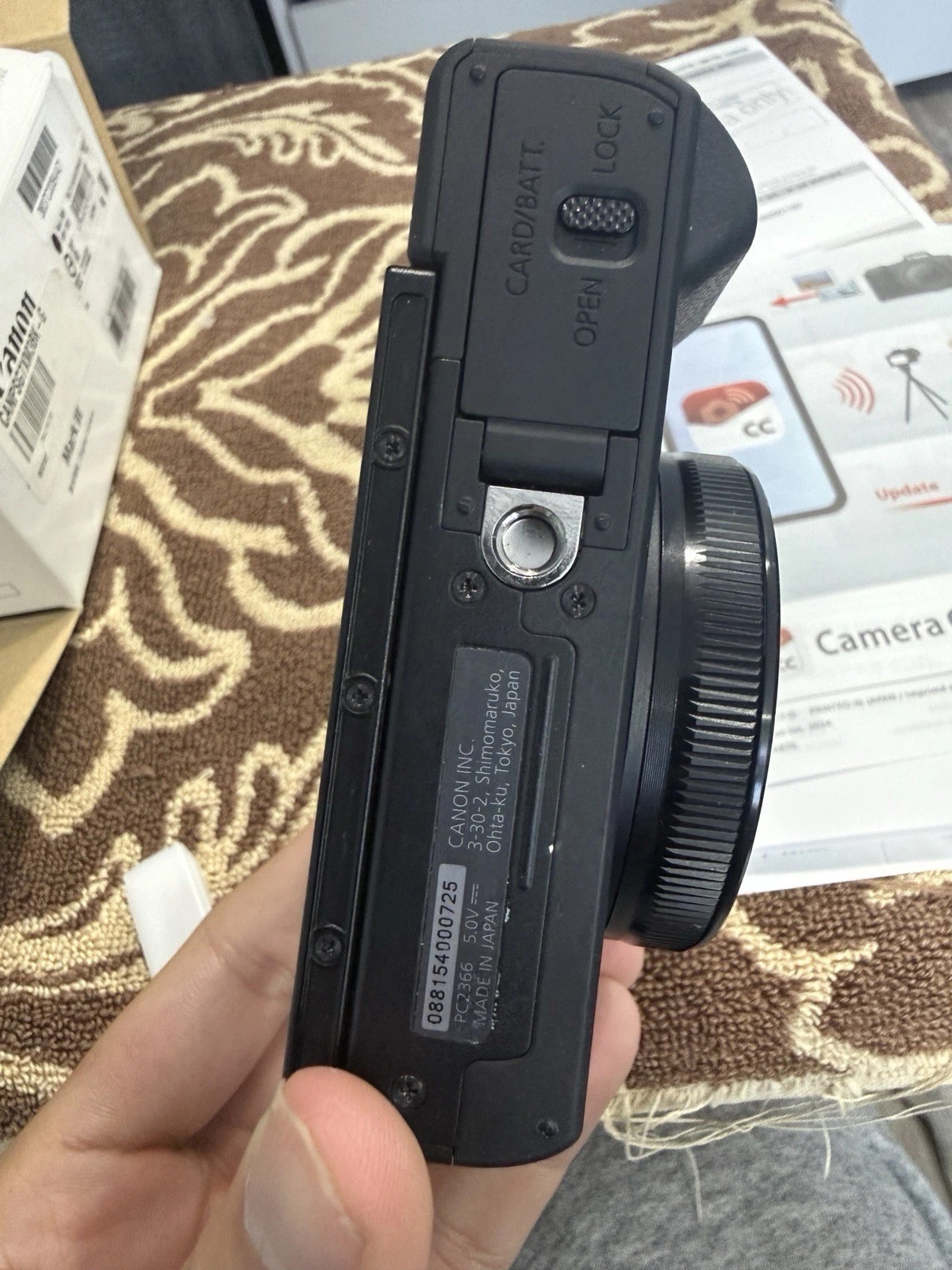 Canon PowerShot G7 X Mark III – 20.1MP 4.2x Zoom – Black Vlogging Camera with Wi-Fi & Touchscreen thumbnail 4