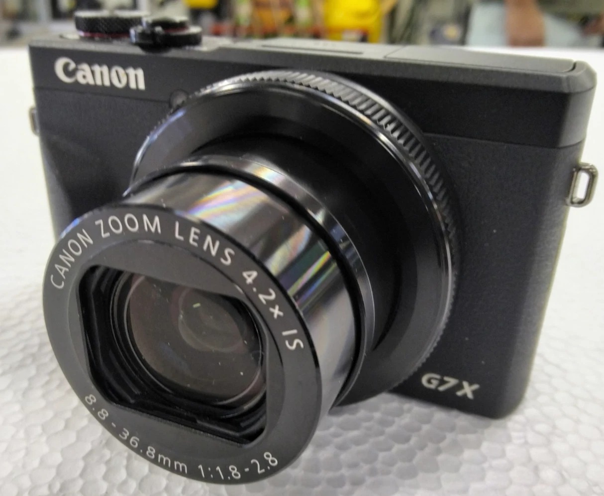 Canon PowerShot G7 X Mark III – 20.1MP Compact Camera | Black | Excellent Condition thumbnail 4