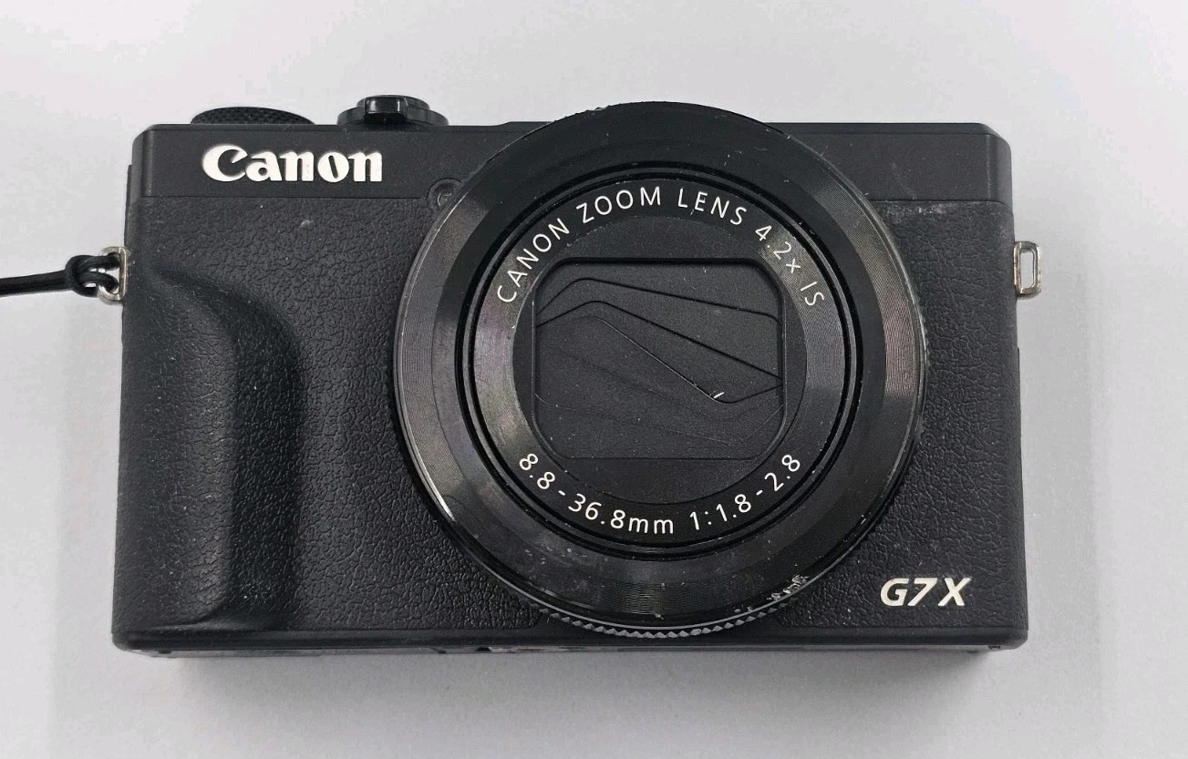 Canon PowerShot G7 X Mark III – 20.1MP Compact Digital Camera | Black | Excellent Condition thumbnail 1
