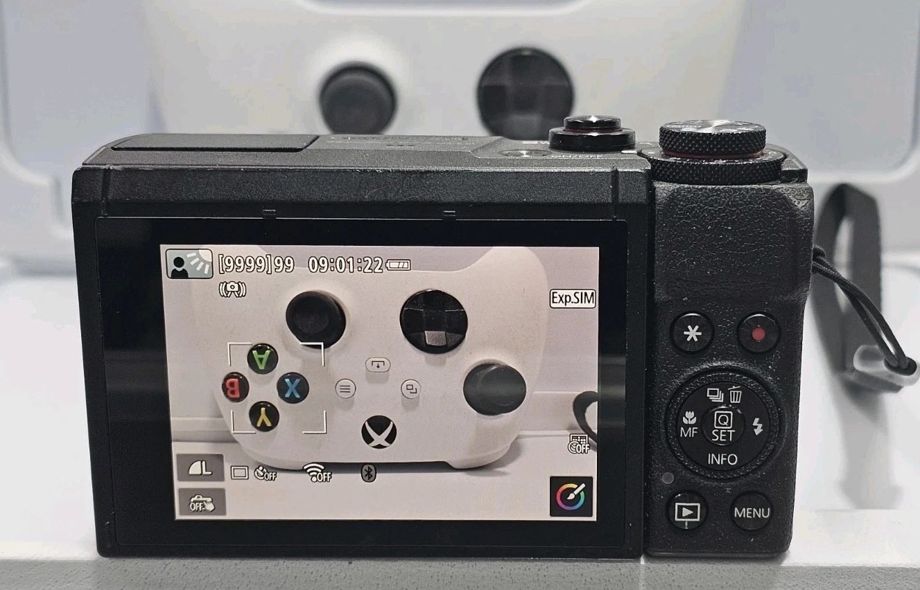 Canon PowerShot G7 X Mark III – 20.1MP Compact Digital Camera | Black | Excellent Condition thumbnail 2