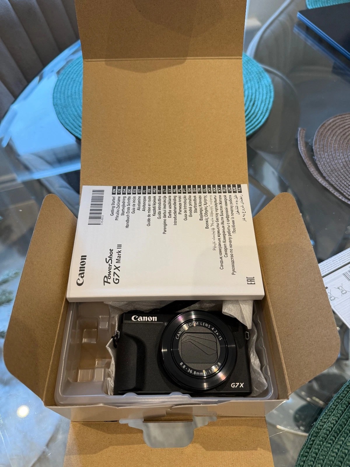 Canon PowerShot G7 X Mark III 20.1MP Digital Camera – Black thumbnail 1