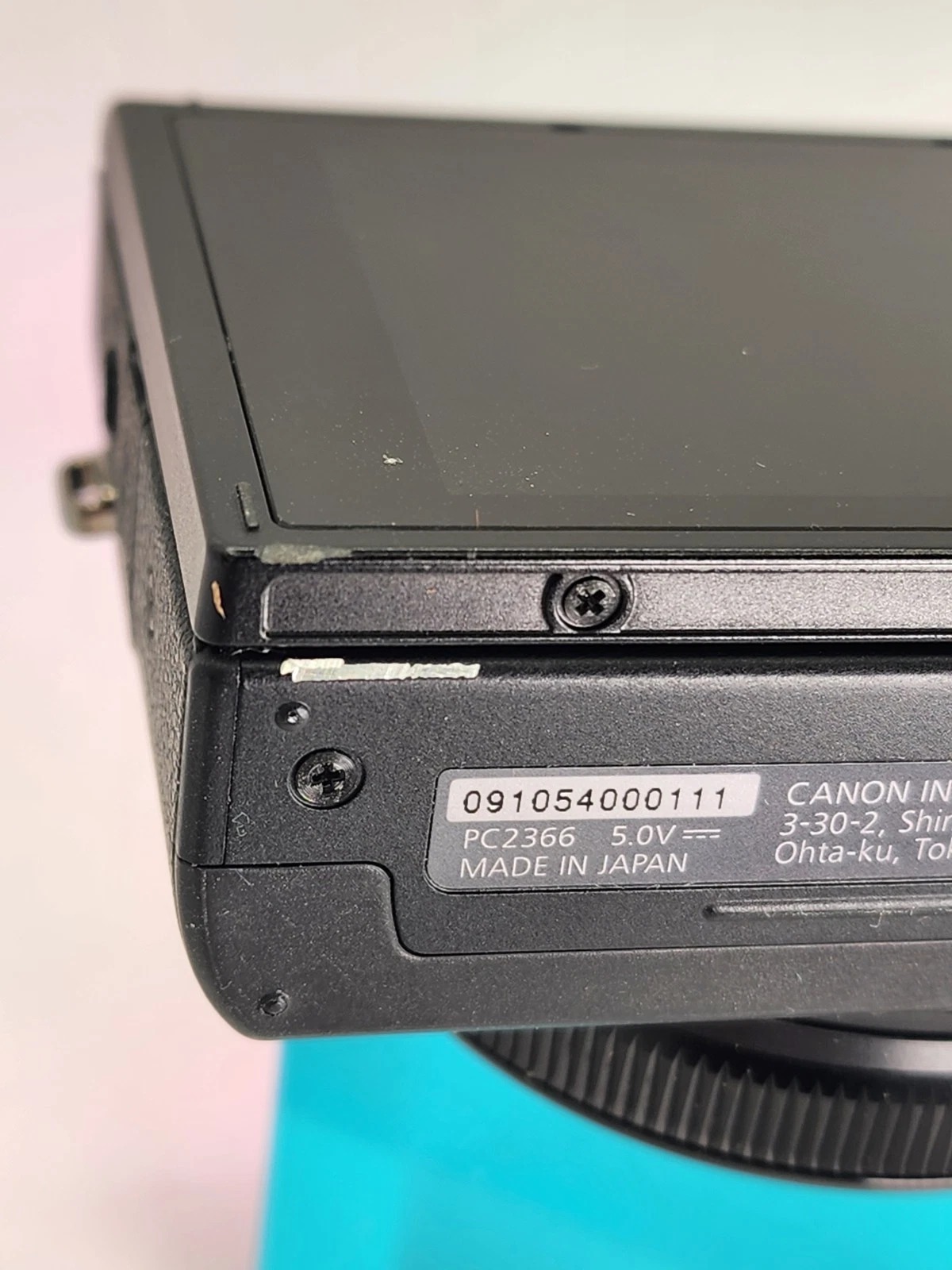 Canon PowerShot G7 X Mark III 20.1MP Digital Camera – Minor Wear – Fully Working thumbnail 5