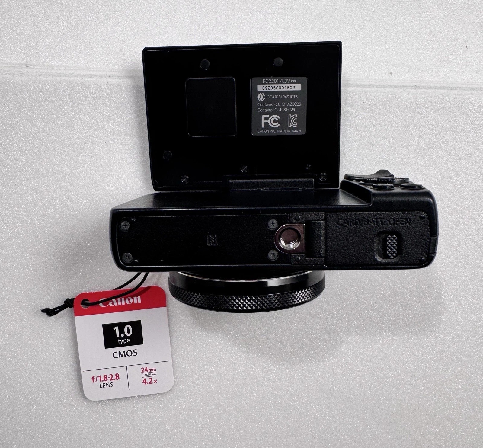 Canon PowerShot G7 X Mark III 20.1MP Point & Shoot Digital Camera Black [Box] thumbnail 4