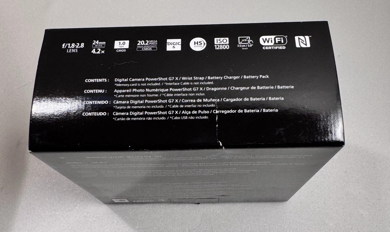 Canon PowerShot G7 X Mark III 20.1MP Point & Shoot Digital Camera Black [Box] thumbnail 8