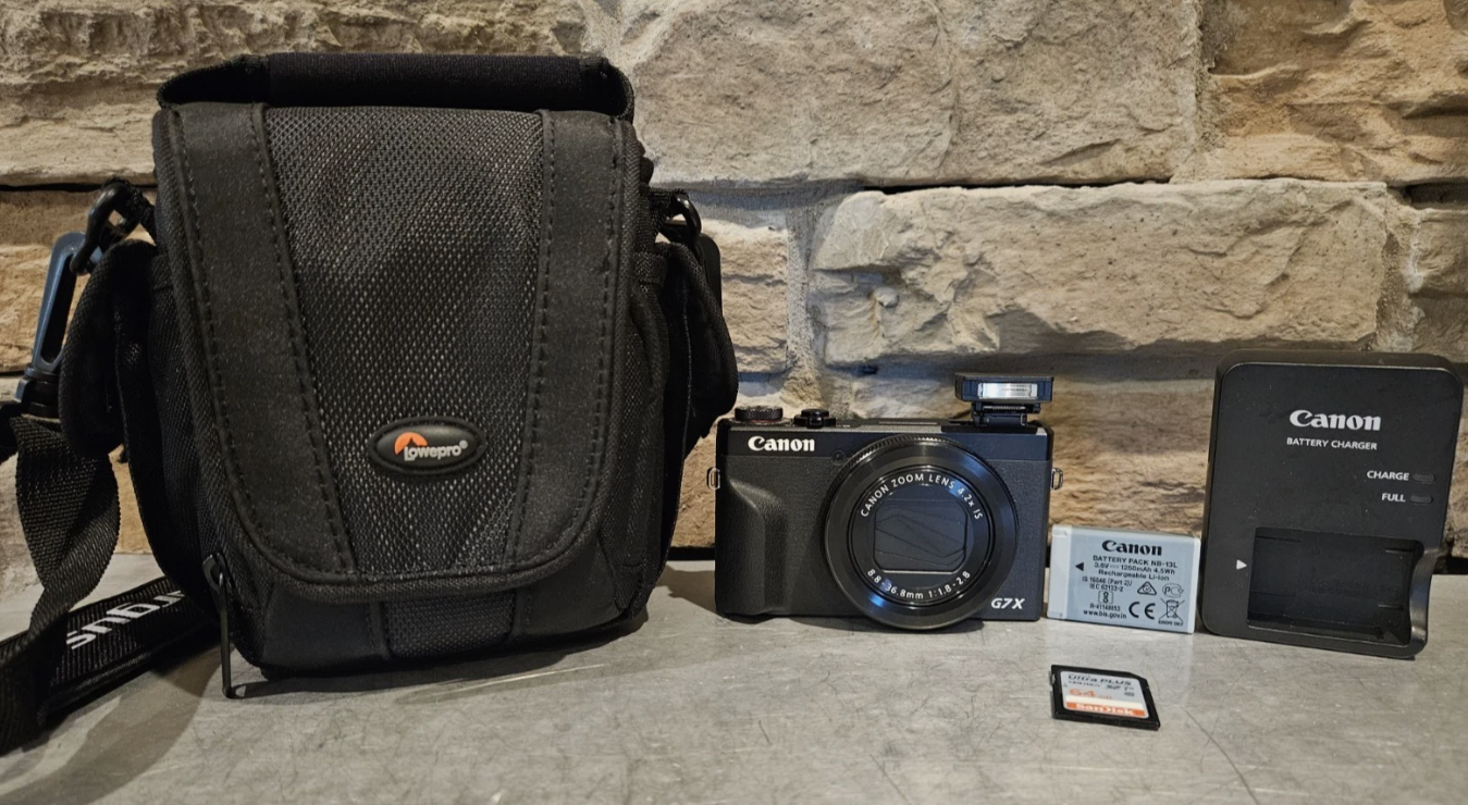 Canon PowerShot G7 X Mark III - 20.1MP Point & Shoot Digital Camera Black Color thumbnail 1