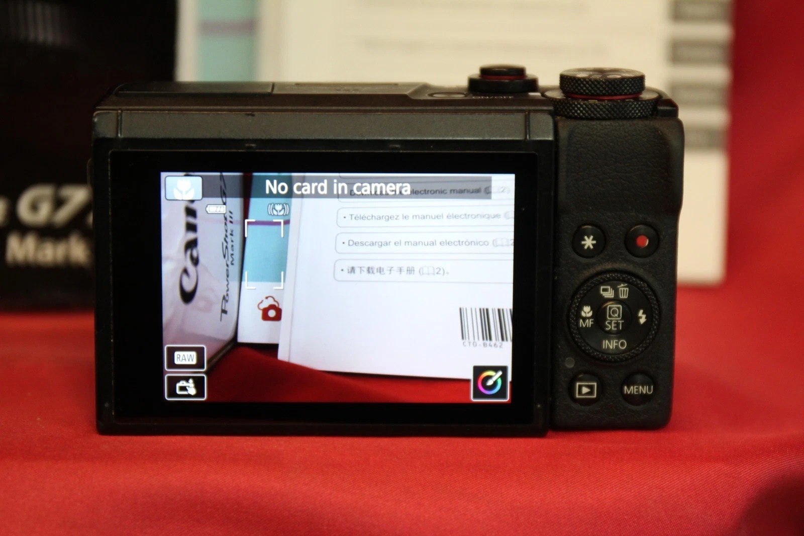 Canon PowerShot G7 X Mark III – 20.1MP Point & Shoot Digital Camera (Genetly Used) thumbnail 8