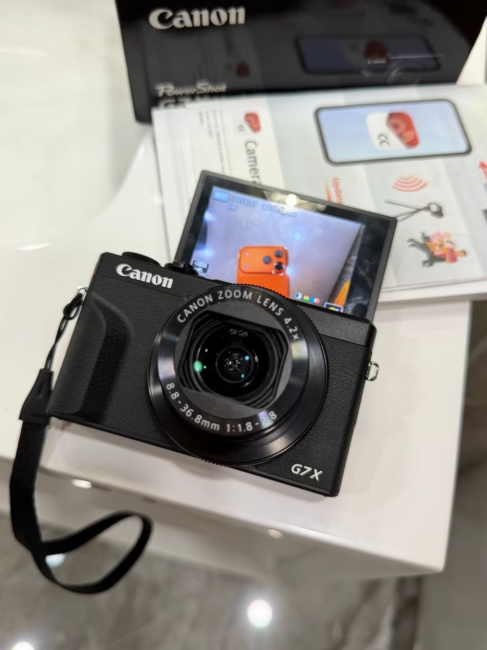 Canon PowerShot G7 X Mark III – 4K Vlogging & Compact Camera, Black thumbnail 2